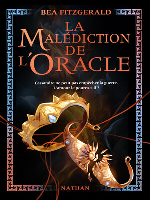 cover image of La Malédiction de l'Oracle--Une romantasy F/F qui réinvente la guerre de Troie